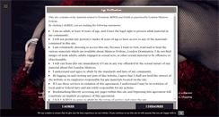 Desktop Screenshot of mistress-evilyne.com